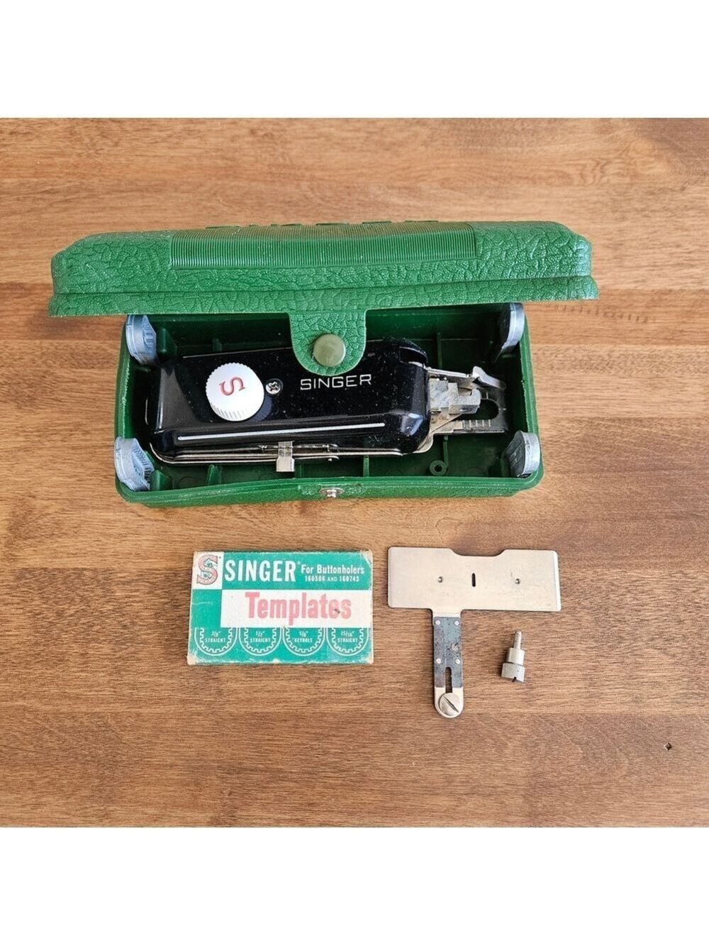 Singer Green Sewing Machine Templates